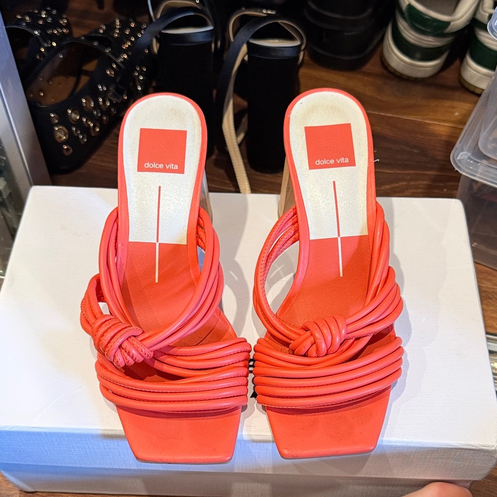 Dolce Vita Orange Sandals